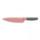 Кухонный нож BergHOFF Leo Поварской с покрытием 190 мм в чехле Розовый - Фото 1