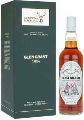 Виски Glen Grant, 1954, gift box, 0.7 л - Фото 1