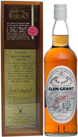 Виски Glen Grant, 1949, gift box, 0.7 л - Фото 1
