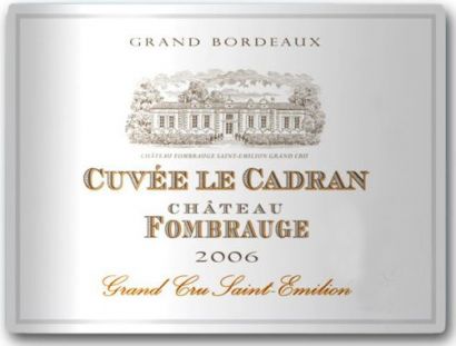 Вино Le Cadran de Fombrauge, Saint-Emilion Grand Cru, 2006 - Фото 2