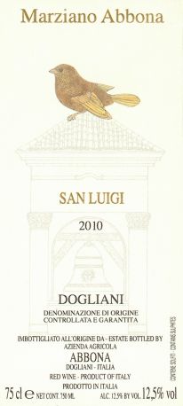 Вино Abbona, "San Luigi", Dogliani DOCG, 2010 - Фото 2