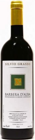 Вино Silvio Grasso, Barbera d'Alba DOC, 2010 - Фото 1