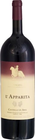 Вино Castello di Ama, Merlot IGT l'Apparita, 2003, 1.5 л - Фото 1