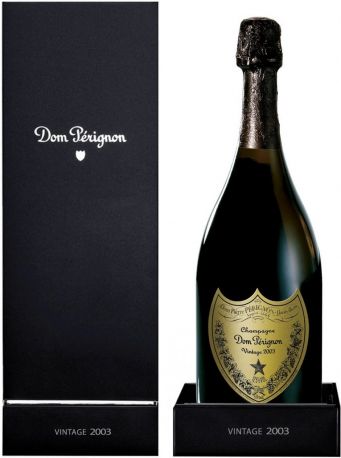 Шампанское "Dom Perignon", 2003, gift box - Фото 1