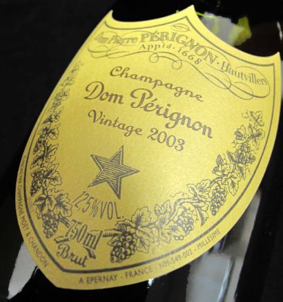 Шампанское "Dom Perignon", 2003, gift box - Фото 3