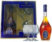 Коньяк Gautier V.S.O.P., gift box with two glasses, 0.7 л Коньяк Gautier V.S.O.P., gift box with two glasses, 0.7 л
