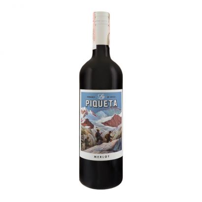 Вино La Piqueta Merlot красное сухое 0.75 л 13% - Фото 2