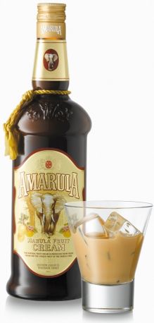 Ликер "Amarula" Marula Fruit Cream, gift box with 2 glasses, 0.7 л - Фото 3