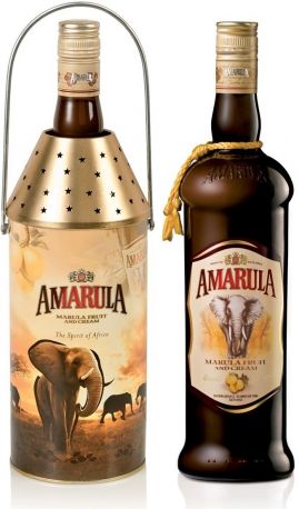 Ликер "Amarula" Marula Fruit Cream, gift box "Lantern", 0.7 л - Фото 3