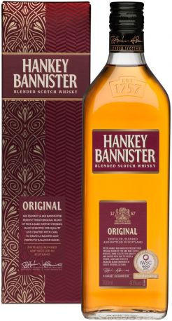 Виски "Hankey Bannister" Original, gift box, 0.7 л - Фото 1