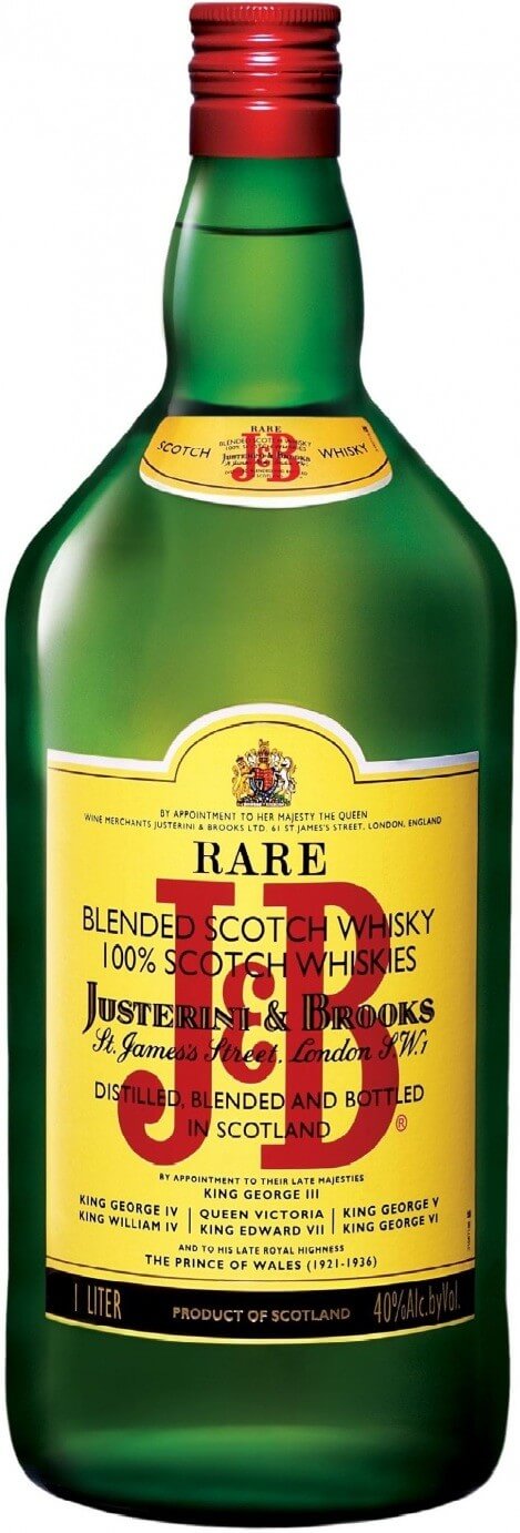 Виски J&B Rare, gift box, 1 л - купить Виски J&B в Киеве и Украине ...
