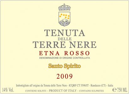Вино Tenuta delle Terre Nere, "Santo Spirito", Etna Rosso DOC, 2009 - Фото 2