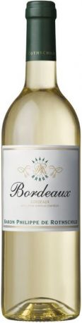 Вино Baron Philippe de Rothschild,  Bordeaux AOC Blanc, 2012, 375 мл