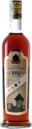 Коньяк Тиса, "Пять звездочек", 0.5 л