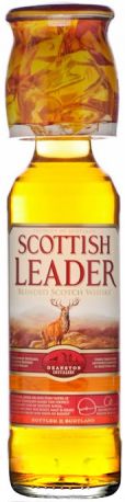 Виски "Scottish Leader", with a glass, 0.7 л - Фото 1