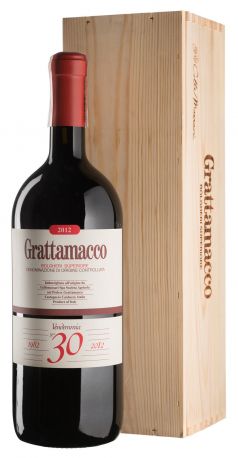 Вино Grattamacco 2012 - 1,5 л