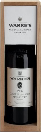 Вино Warre's Quinta da Cavadinha Vintage Port 1998, wooden box - Фото 1