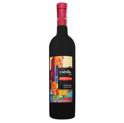 Вино Cartaval Cabernet Sauvignon красное сухое 0.75 л 12% - Фото 1