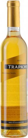 Вино Trapiche, Chardonnay Tardio, 2007, 0.5 л