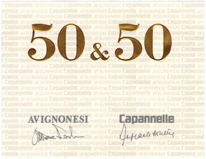 Вино Avignonesi-Capannelle, "50 & 50", Vino da Tavola di Toscana IGT, 2009 - Фото 2