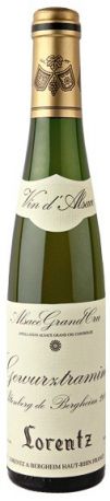 Вино Gustave Lorentz, Gewurztraminer Grand Cru, Altenberg de Bergheim Vieilles Vignes, Alsace AOC, 2006, 375 мл