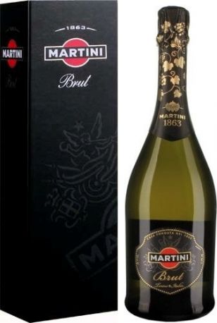 Игристое вино Martini Brut, gift box - Фото 1