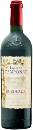 Вино Louis Eschenauer, Bordeaux AOC Rouge, Louis de Camponac