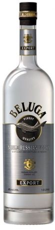 Водка "Белуга" Нобл, в кожаном футляре, 1 л - Фото 2