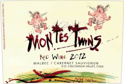 Вино Montes, "Twins", 2012 - Фото 2