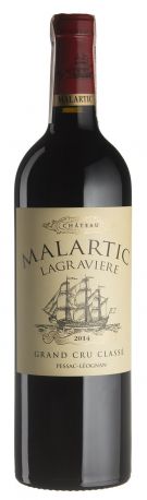 Вино Chateau Malartic-Lagraviere Rouge 2014 - 0,75 л