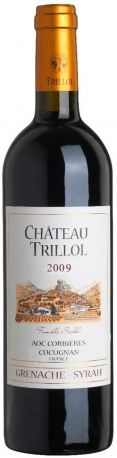 Вино Sichel, "Chateau Trillol" Red, Corbieres AOC, 2009 - Фото 1