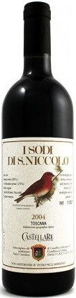 Вино Castellare di Castellina, "I Sodi di San Niccolo", Toscana IGT, 2004 - Фото 2