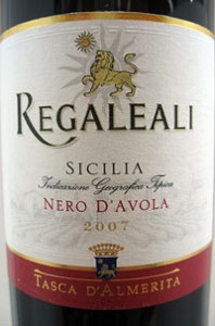 Вино Regaleali Nero d'Avola IGT, 2007 - Фото 2