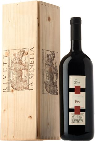 Вино La Spinetta, "Pin", Monferrato Rosso DOC, 2006, wooden box, 1.5 л - Фото 1
