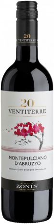Вино Zonin, Montepulciano d'Abruzzo DOC, 250 мл