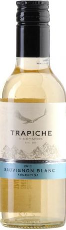 Вино Trapiche, Sauvignon Blanc, 2013, 187 мл