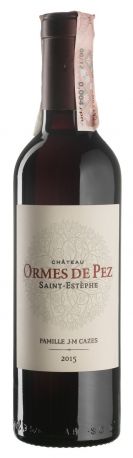 Вино Chateau Ormes de Pez 2015 - 0,375 л