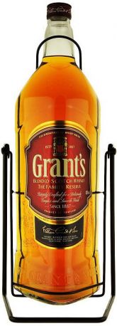 Виски Grant's Family Reserve, with Pouring Stand gift box, 3 л - Фото 2