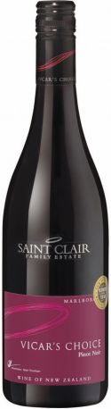 Вино Saint Clair, "Vicar's Choice" Pinot Noir, 2012