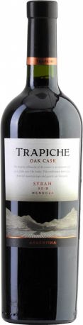 Вино Trapiche, "Oak Cask" Syrah, 2012