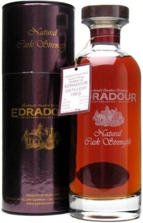 Виски Edradour, 1999, gift tube, 0.7 л - Фото 1
