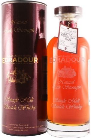 Виски Edradour, 1999, gift tube, 0.7 л - Фото 2
