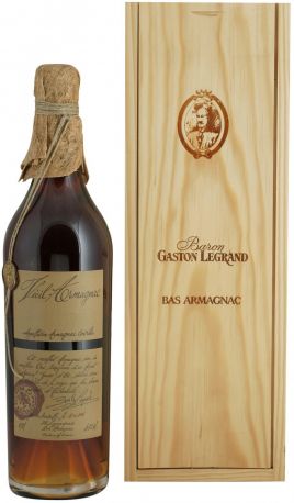 Арманьяк Baron G. Legrand 1928 Bas Armagnac, 0.7 л
