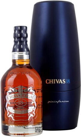 Виски Chivas Regal 18 years old, gift box Pininfarina, 0.7 л - Фото 1