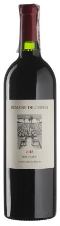 Вино Domaine De Cambes 2012 - 0,75 л