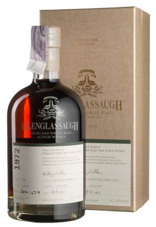 Виски Glenglassaugh Rare Cask 44yo #1721 Massandra Sherry 1972 - 0,7 л