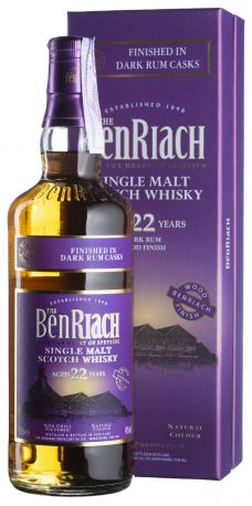 Виски BenRiach 22yo Dark Rum Finish 0,7 л