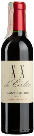 Вино XX de Corbin 2015 - 0,375 л