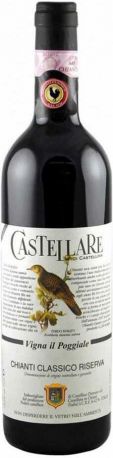 Вино Castellare di Castellina, "Il Poggiale" Chianti Classico Riserva DOCG, 2010 - Фото 1