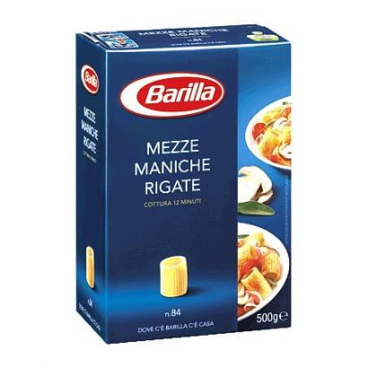 Макароны Barilla №84 Mezze Maniche Rigate 500 г